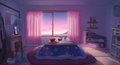 Vtuber cozy room background - Stream scene set -  Dusk theme v3