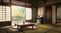 Cozy Japanese Tatami Tea Room VTuber Background | Twitch OBS Stream Backdrop v2